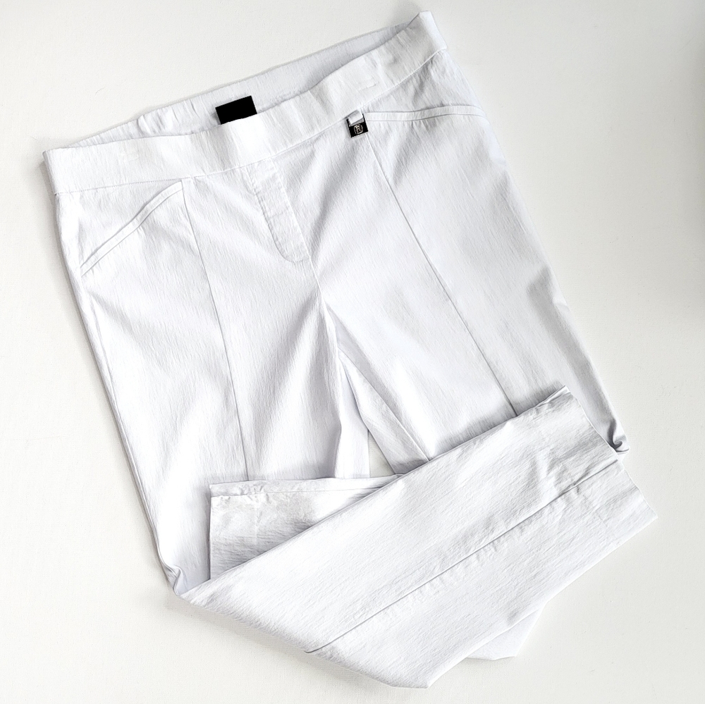 Rafaella Stretchy White Pants